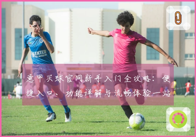 意甲买球官网新手入门全攻略:便捷入口、功能详解与流畅体验一站式指南